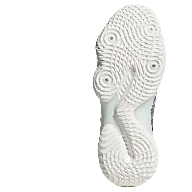 Adidas Амортизирующие Износостойкие Баскетбольные Кроссовки Средней Высоты Унисекс Белые Красные Кроссовки JH8078