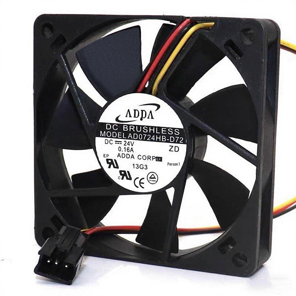 Охлаждающий вентилятор ADDA 24V AD0724HB-D72/D71 для преобразователя частоты Danfoss 0.16A Rexroth