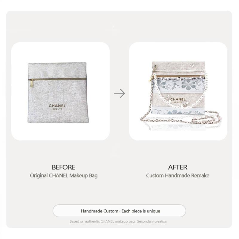 Ручная работа DIY Косметичка в стиле Chanel
