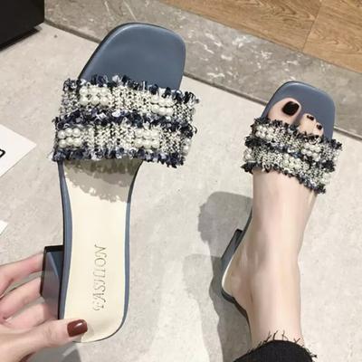 2024 весна и осень новая сетка красная фея ветер грубые сандалии с надписью туфли на высоком каблуке туфли-лодочки женская обувь