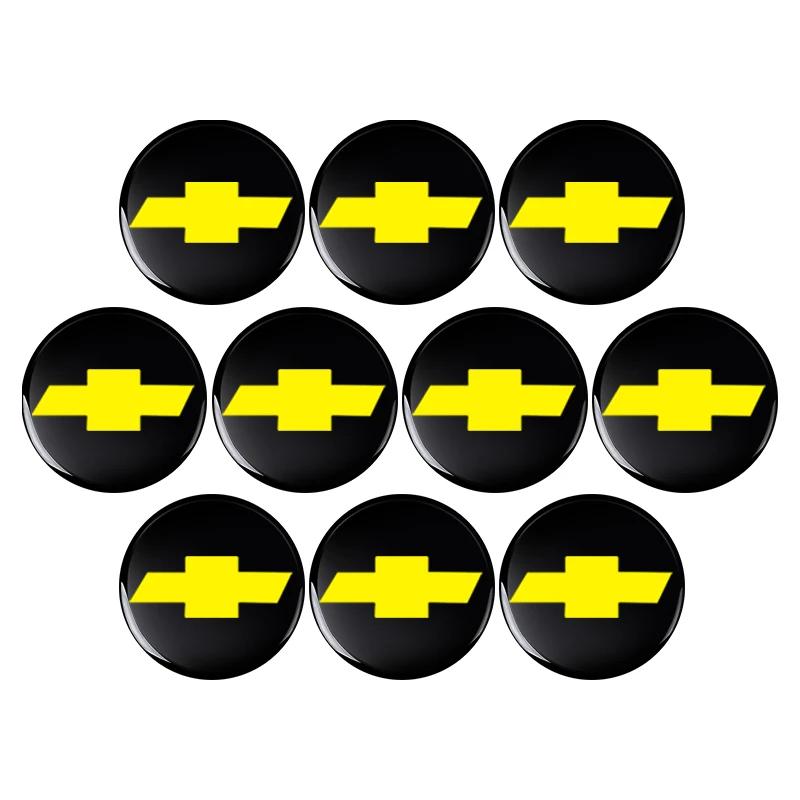 yflb1 New 15mm Fob Car Logo Sticker for Car Remote Control Key For Chevrolet Silverado Impala Malibu Equinox Camaro Car Accessories