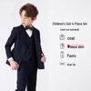 British Style Boys' Tuxedo Suit Set for Special Occasions