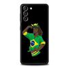 Чехол для телефона с футбольным флагом Бразилии для Samsung Galaxy S23 S22 S21 S20 FE Ultra 5G S10 S10E S9 S8 Plus 10 20, мягкий чехол