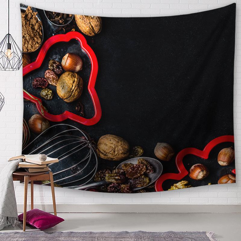 Рождественский гобелен в европейской и американской рождественской серии, гобелен для гостиной, спальни, скатерть