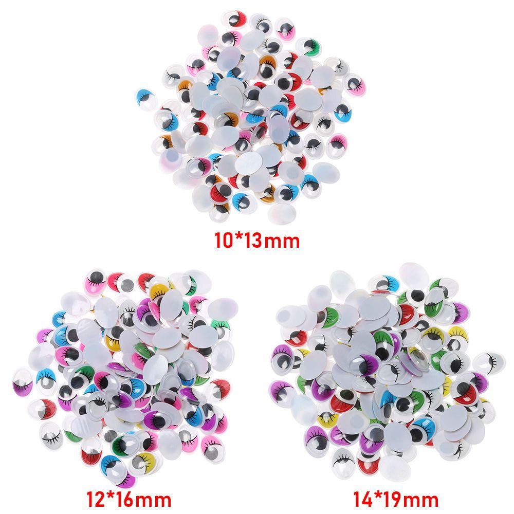 Animals Parts Plastic Plush Panda Eye 3D Dolls Accessories Wiggling Moving Eyes DIY Dolls Materials