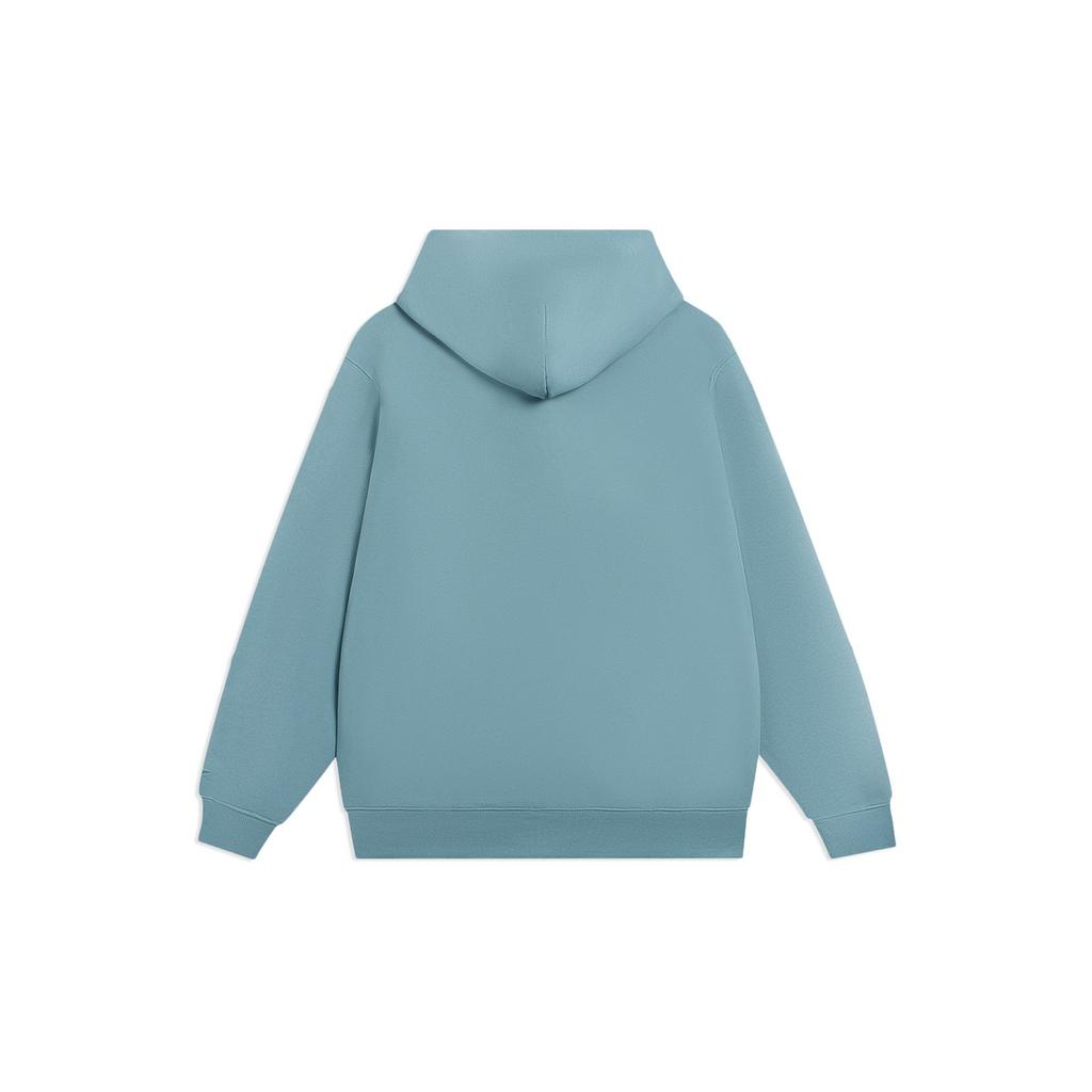 Толстовка мужская Li Ning Sports Trend Series с логотипом, однотонная, лаймово-зеленая AWDT069-1