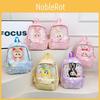 Cartoon Plush Cute Rabbit Letter Printed Children Backpack For School Use