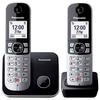 Panasonic KX-TG6852JTB Telefono Telefono DECT Identificatore Di Chiamata Nero, G