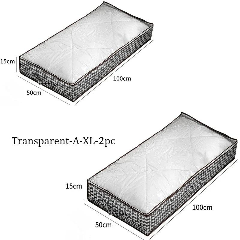 Non Woven Fabric Quilt Storage Bag Foldable Dustproof Toys Bags Moisture Dust Proof Luggage Bags Simplicity Storage Container