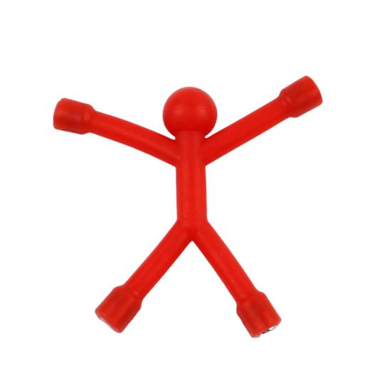 Магнитная игрушка «Человек», красочный гуманоидный магнит на холодильник, гибкая игрушка-фиджет для дома, офиса, путешествий, детей и взрослых, игрушка для снятия стресса, рождественский подарок