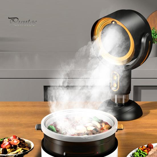 Дымосос для помещений, портативный вентилятор Puff Chill с супервсасывающим очистителем дыма, фильтрами, отрицательными ионами, дымосос USB