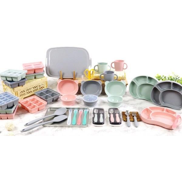 Organic Factory Baby Silicone Teddy Bear Both Hand Cup, Butter Cream, 1 Piece