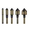 Five-blade Design Cobalt Countersink Drill Bit Hex Shank Drill Bits