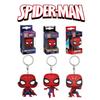 Spider-man Universe Collectibles With Stand, Cloak, And Keychain