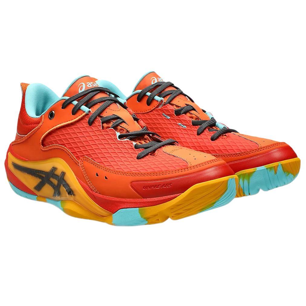 Asics UNPRE ARS LOW 3 Унисекс Красно-коричневый Графитово-серый Баскетбольные кроссовки 1063A113-600