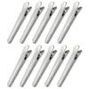 10 Pcs Stainless Steel Alligator Clip Food Bag Sealing Clamps Kitchen Paper Clips Reusable Snack Clips Spring Clamp Office