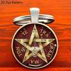 Five Pointed Star Pendant Keychain With Elegant Chinese Style For Festive Occasions And Promotions