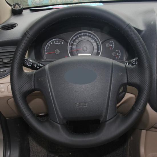Hand Sewing Car Steering Wheel Cover For Kia Sportage 2 2005- 2008 2009 2010