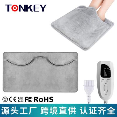 Электрическая грелка для ног с подогревом для зимнего обогрева. Фабричная поставка напрямую. FT-1616 Темно-серый