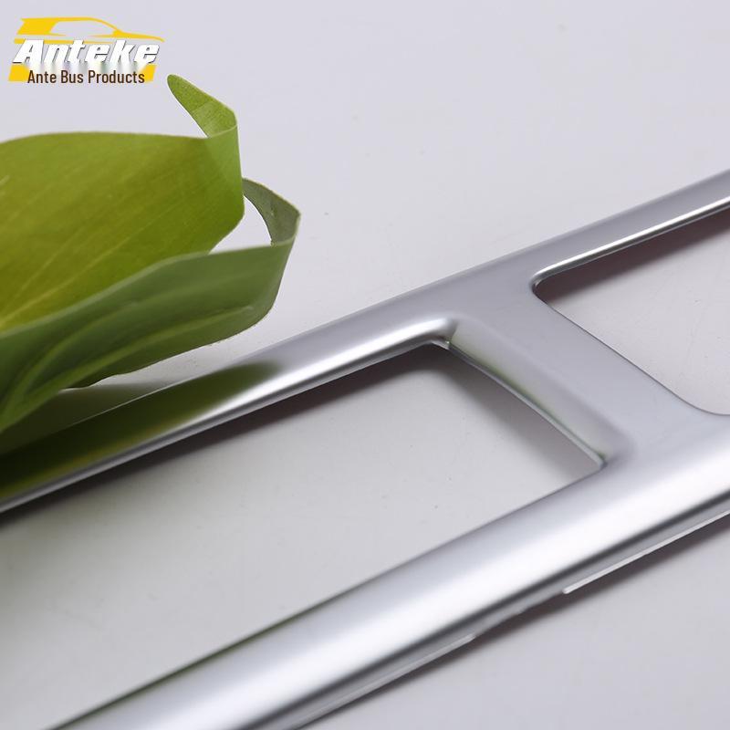 15 Highlander Rear Reading Light Bright Ring & Electroplated Third Row Lighting Decorative Sticker