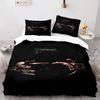 Комплект постельного белья The Living Dead Single Twin Full Queen King Size Zombie Bed Set Aldult Kid Bedroom Duvetcover Sets 3D Anime 016