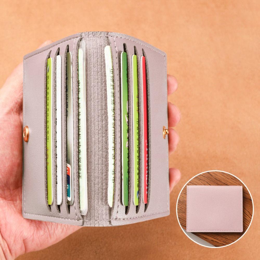 Anti Demagnetization Slim And Compact Coin Pouch Credit Card Bags Bank ID Card Case Card Holders