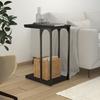 VidaXL Side Table Black 40x30x60 Cm Engineered Wood 825817