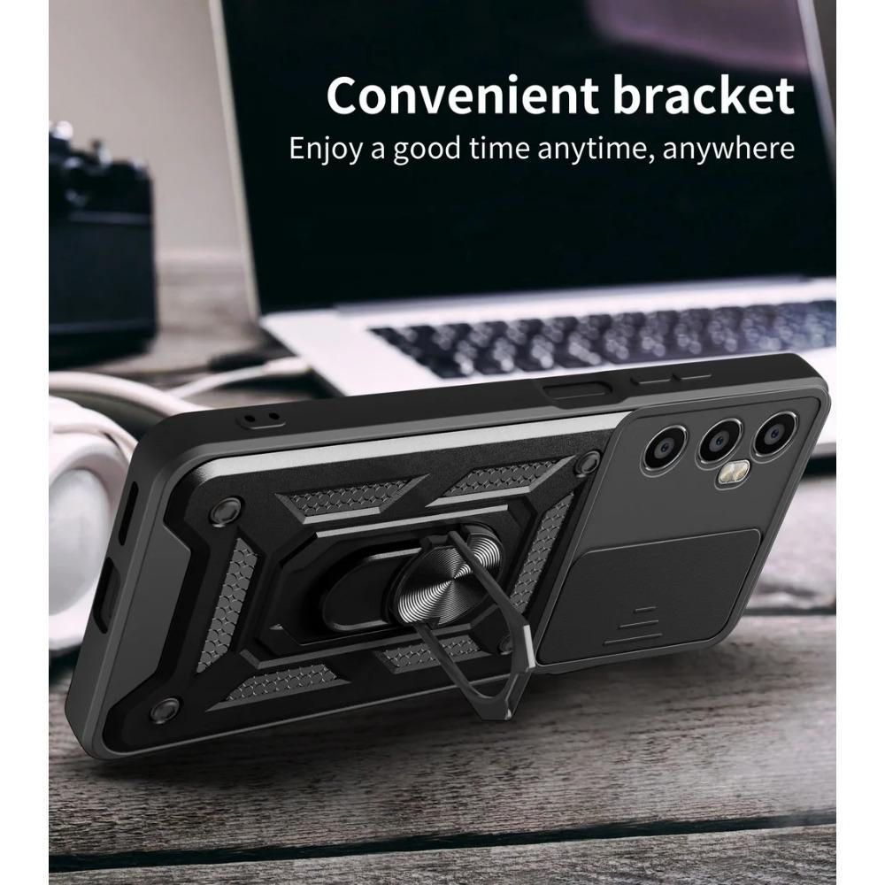 Защитный чехол для камеры Realme C65 C67 4G C51 C53 C55 C35 C30 C21Y C25Y Realme GT 3 Neo 5 Narzo N53 N55 Armor Hybrid Ring Cover