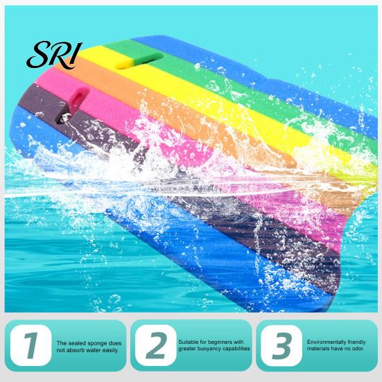 Durable Foam Kickboard Kids Colorful Swimming Float with Integrated Hole Handle Beginner Swim Aid Training High-Density EPE Pool Buoyancy Water