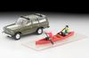 TOMYTEC Tomica Limited Vintage Neo Toyota Land Cruiser 60 Olive полный продукт с фигуркой 330882 1/64 LV-N279e Canoe,