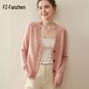 Fanzhen Women's Cashmere Blend Knit Cardigan