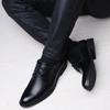 [One piece is free shipping] Spring and Autumn British casual business dress leather shoes men's shoes inner height increase single shoes shoes