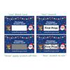 50Pcs/Set DIY Christmas Scratch Off Cards Cartoon Kids Christmas Reward Cards  Christmas Party