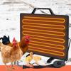 Chicken Coop Heater with Temperature Adjustable,160w Radiant Heat Flat Panel Chicken Heater
