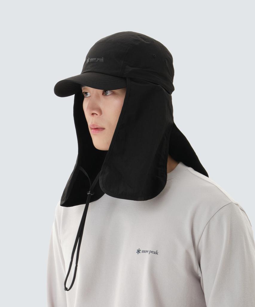 Кепка-панама SNOWPEAK APPAREL Ecco Taslan с защитой от солнца (S26Mufcp76) черный