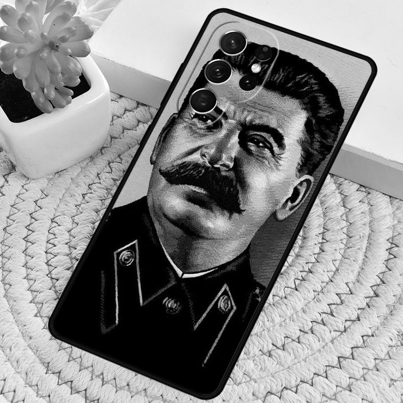 Русский Сталин СССР ТПУ Чехол для телефона Для Samsung Galaxy note 10 pro S26 S25 S24 S23 S22 Ultra Plus S21 FE S20 Ударопрочный Чехол