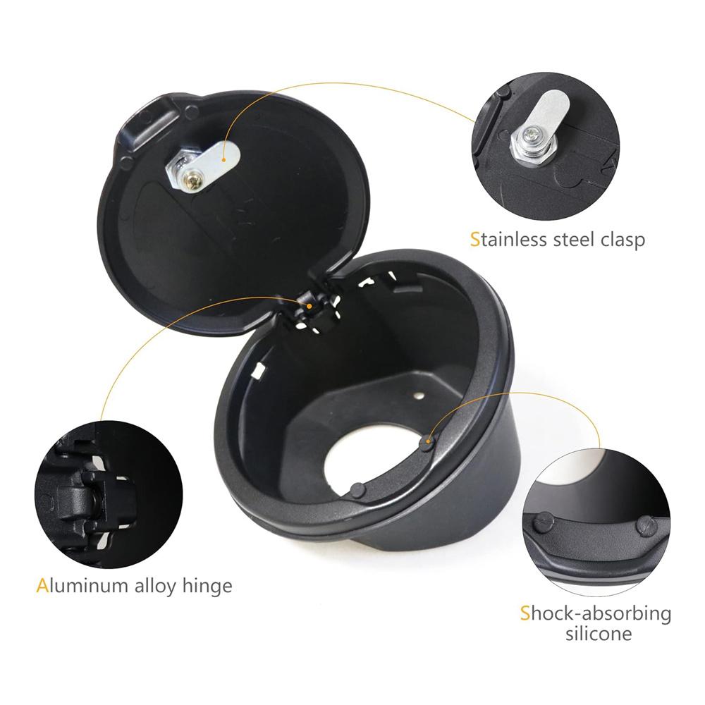 Крышка бензобака с замком для Jeep Wrangler JL 2018-2023, накладка на крышку горловины бензобака