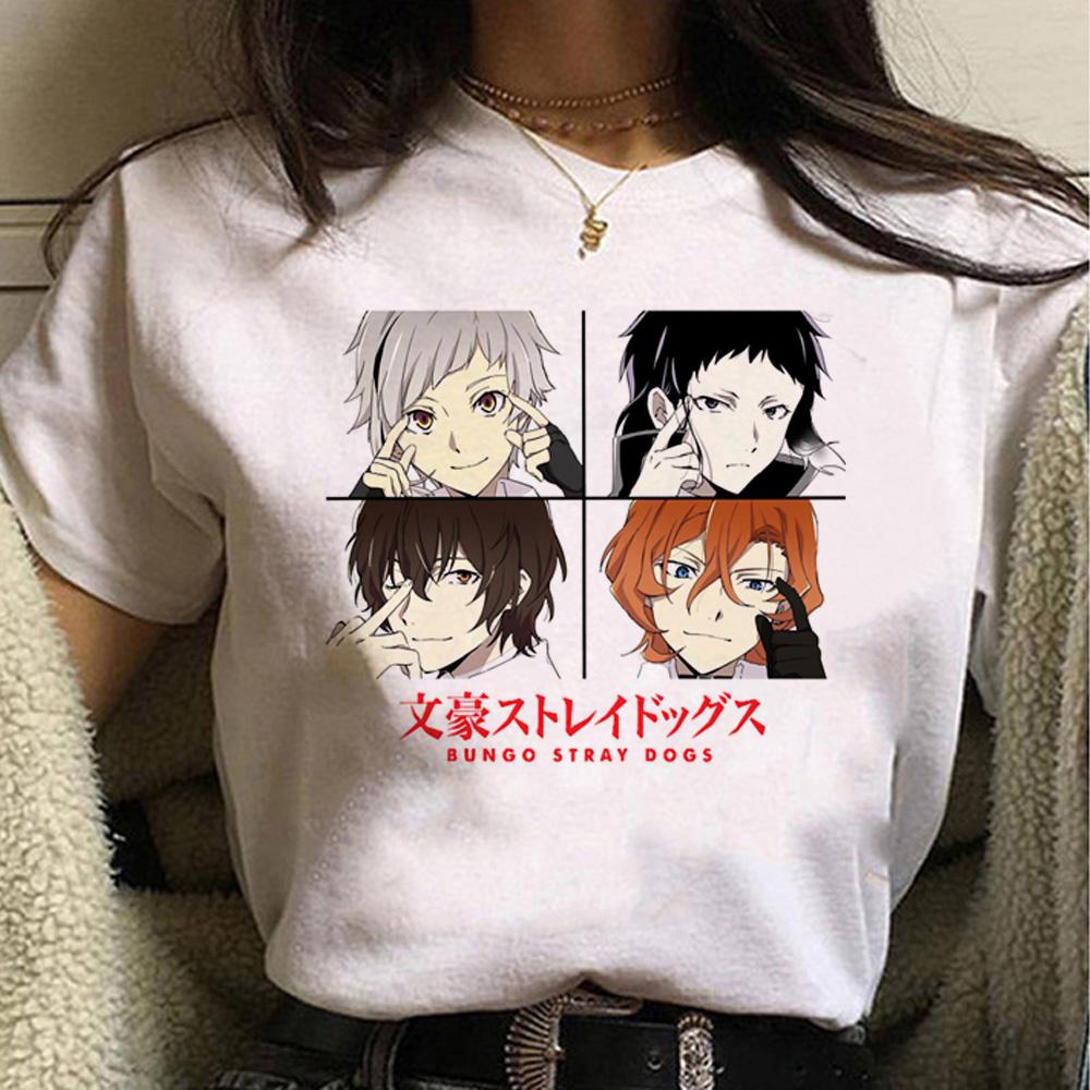 Dazai Tshirts Wounisex Y2k Top Girl Harajuku Clothes