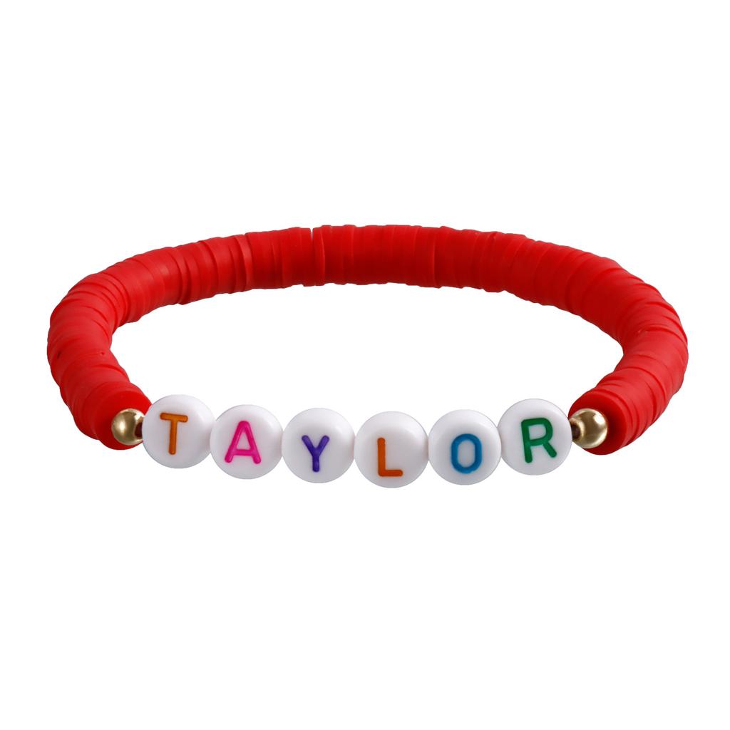 Браслеты Carede Friendship, набор браслетов в стиле TS, браслеты Lover Swiftie для женщин и девочек Speaknow Red Evermore ERAS Браслеты