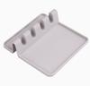 Silicone Tableware Drying Kitchen Utensil Spoon Rest Holders Fork Spatula Multifunctional Shelf Organizer Non-Slip Storage Pad