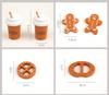 Kids' Coffee & Cookie Playset: Wooden Educational Toy for Parent-Child Interaction with Simulation Milk, Biscuits & Donuts