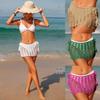 Women's Hollow Out Mesh Mini Bodycon Skirt for Beach Vacation