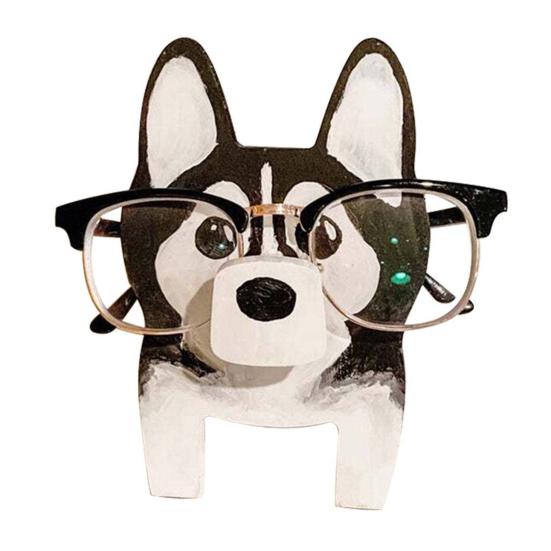 Деревянный держатель для очков в виде животного, резной держатель для очков на столешницу, органайзер для очков в виде животного для домашнего офиса, школьной парты