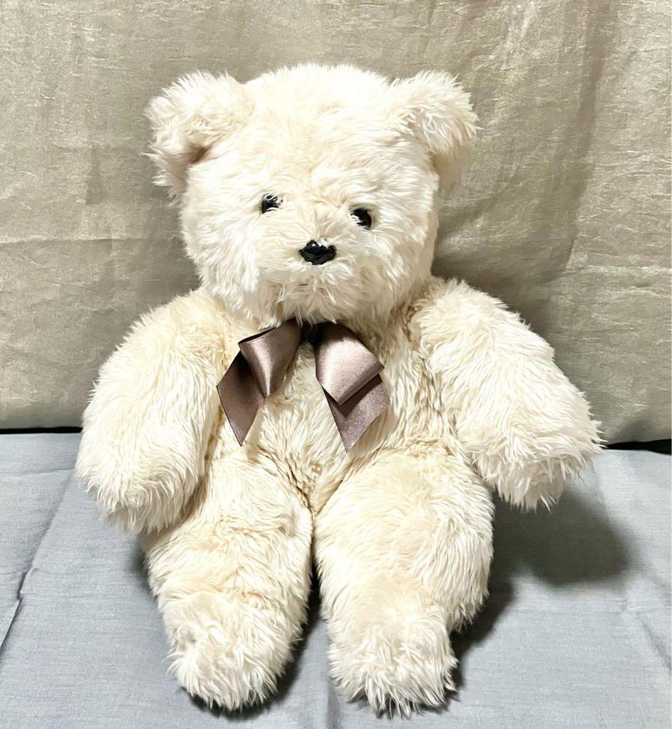 [USED] Hirokun House White Retro Teddy Bear