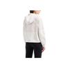 Emporio Armani EA7 FW24 Свободная толстовка с капюшоном на молнии с длинным рукавом Женская толстовка Светло-серый 6DTM32-TJZUZ-1120