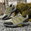 Men's Anti-slip Work Shoes  New Style Casual Breathable Wear-resistant Hiking Shoes Fashion Designer Men's Platform Shoes