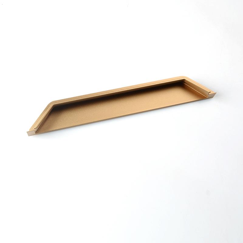 Furniture Hardware Zinc Alloy Recessed Cabinets Drawer Handles Bedside Tables Hidden Handles Closet Door Handles