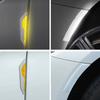 4PCS Car Door Anti-Collision Strip Body Stickers Reflective Warning Stickers Decorative Scratch-Resistant Modified Universal