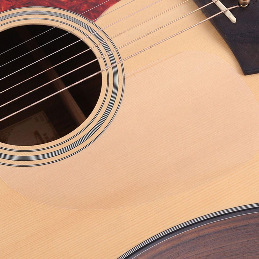 Народная акустическая мягкая пластина для царапин, защитная наклейка для гитары, наклейка с защитой, наклейка на доску