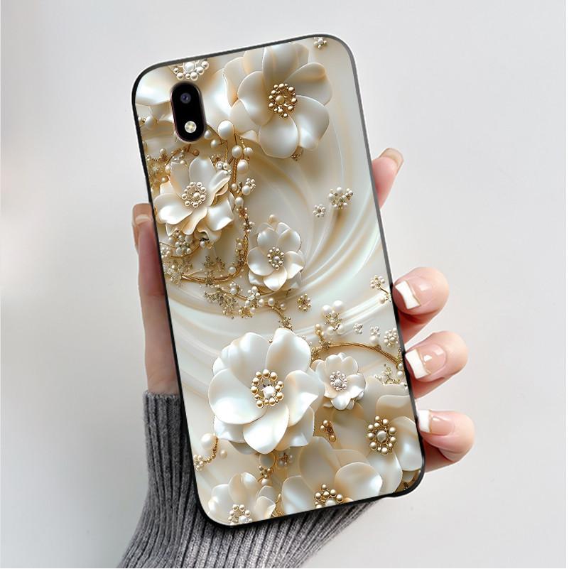 Case For ZTE Blade A3 2020 Phone Case Protective Soft Silicone Black Tpu Aesthetic Luxury Fashion Butterfly Flowers Back Cover